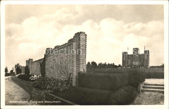 Amersfoort Belgisch Monument Denkmal