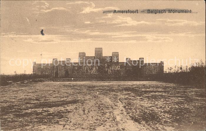 Amersfoort Belgisch Monument Denkmal