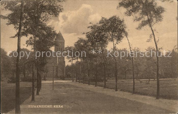 Bergen op Zoom Zijaanzicht Kerk