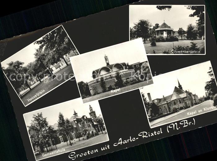 Aarle-Rixtel Couwenbergplein Kapel Klosster Gemeentehuis Heuvelplein