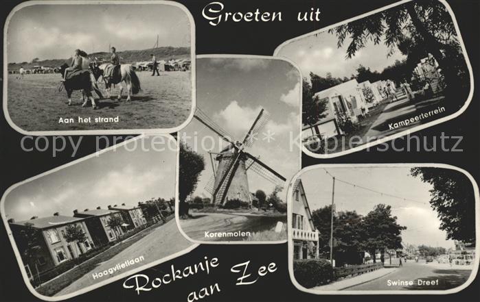 Rockanje Zee Swinse Dreef Kampeerterrein Korenmolen Strand