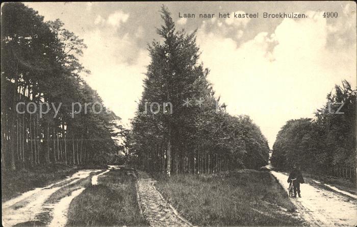 Leersum Laan naar het kasteel Broekhuizen