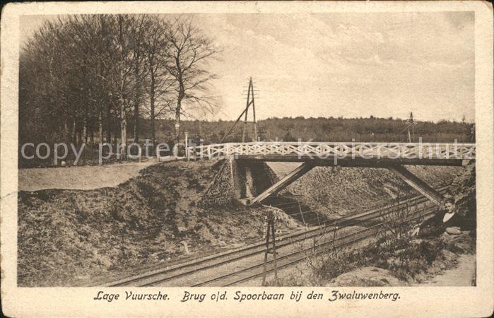 Lage Vuursche Brug Spoorbaan Zwaluwenberg