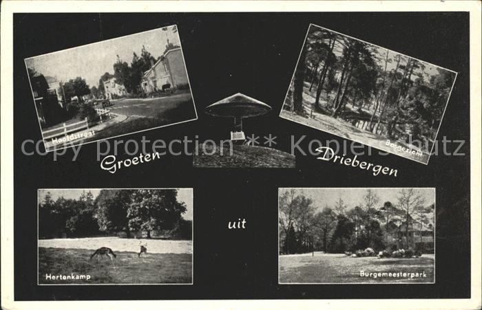 Driebergen Burgemeesterpark Hetenkamp Hoofdstraat