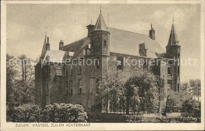 Zuilen Kasteel Achterkant