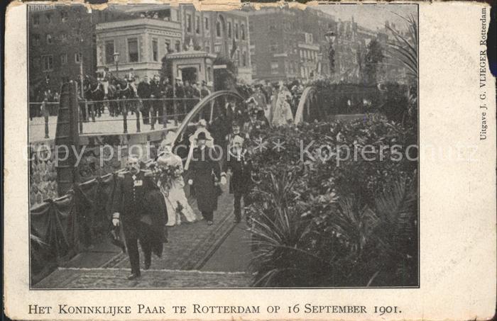 Rotterdam Het Koninklijke Paar