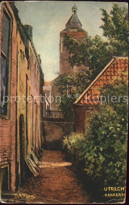 Utrecht Bakkers Kuenstlerkarte