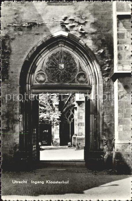 Utrecht Ingang Kloosterhof