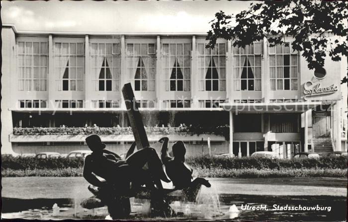 Utrecht Stadsschouwburg Skulptur