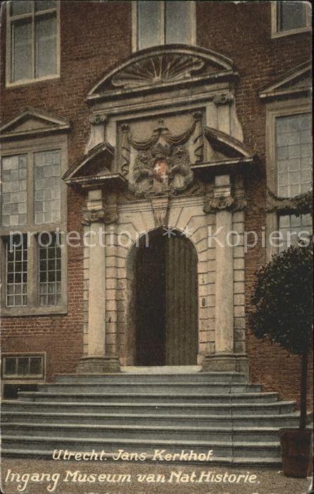 Utrecht Jans Kerkhof Ingang Museum van Nat. Historie