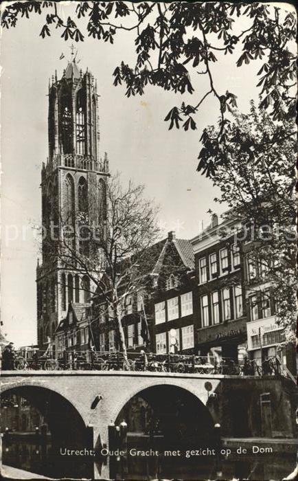 Utrecht Oude Gracht Dom