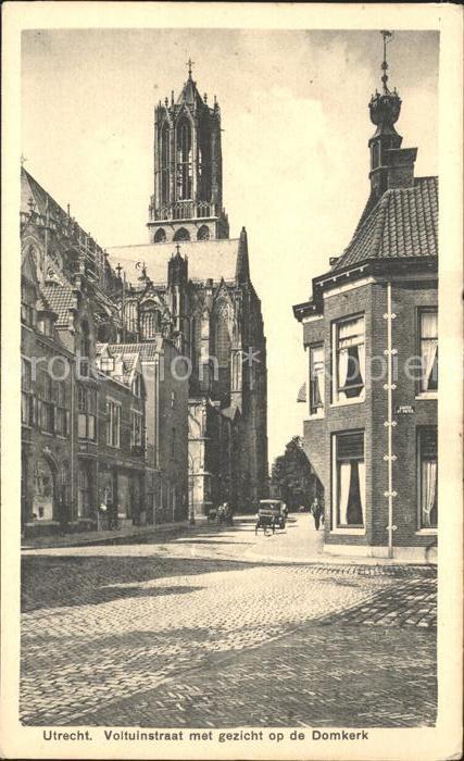 Utrecht Voltuinstraat Domkerk