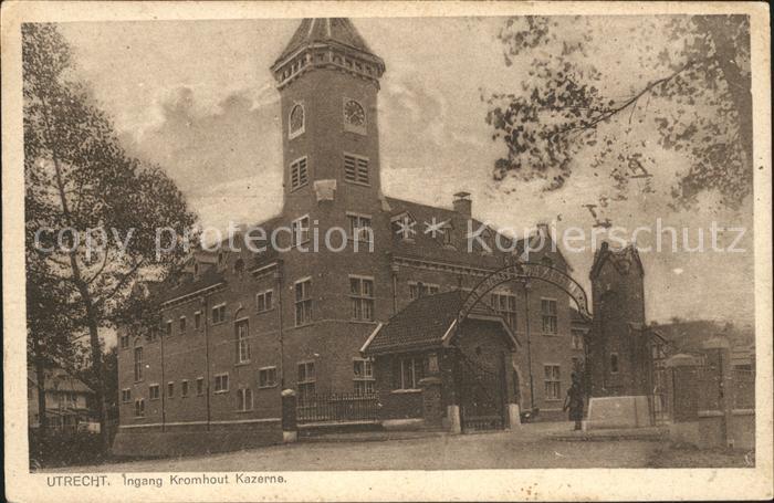 Utrecht Ingang Kromhout Kazerne Kaserne