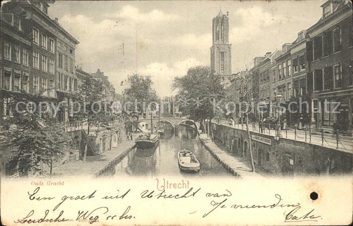 Utrecht Oude Gracht Dom