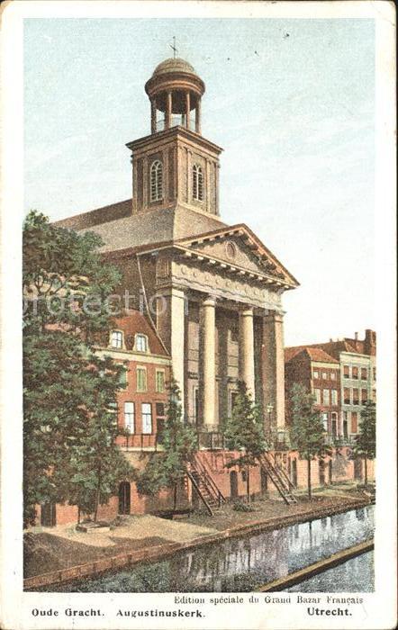 Utrecht Oude Gracht Augustinuskerk Kirche