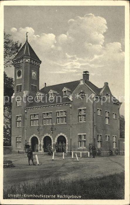 Utrecht Kromhoutkazerne Wachtgebouw Kaserne Wache