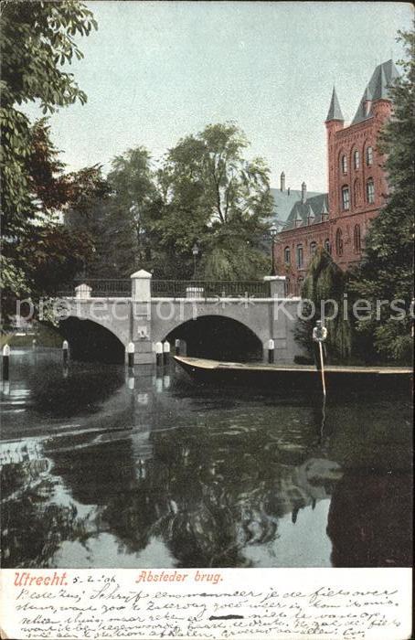 Utrecht Absteder brug Kahn Bruecke Kanal