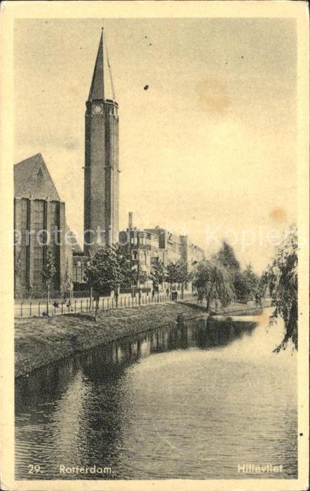Rotterdam Hillevliet Kerk Kirche