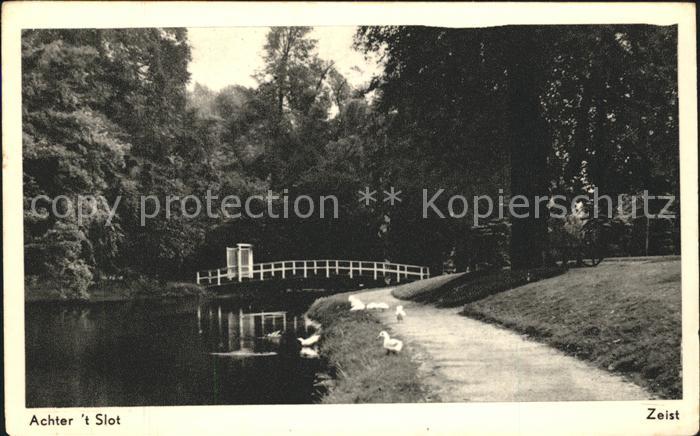 Zeist Achter 't Slot Enten Bruecke