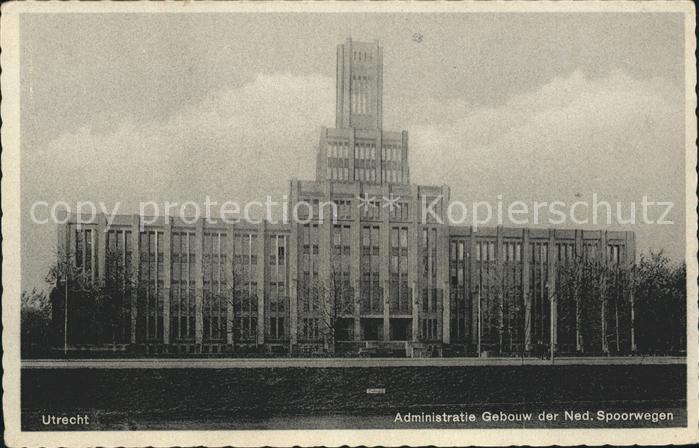 Utrecht Administratie Gebouw der Ned. Spoorwegen