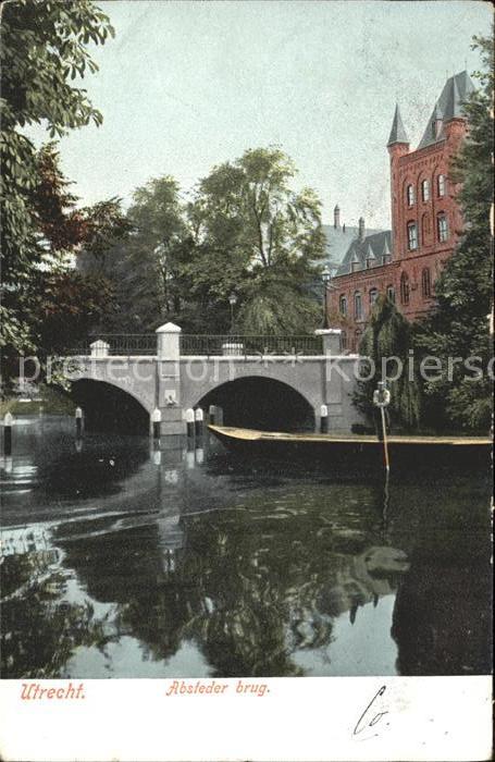 Utrecht Absteder brug Kanal Bruecke Kahn