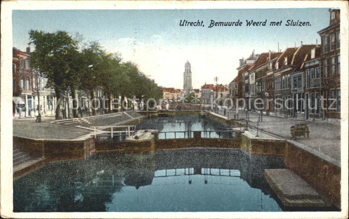 Utrecht Bemuurde Weerd met Sluizen