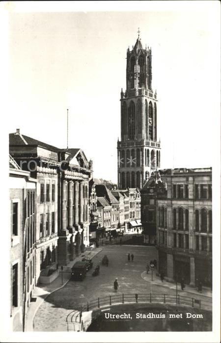 Utrecht Stadhuis met Dom