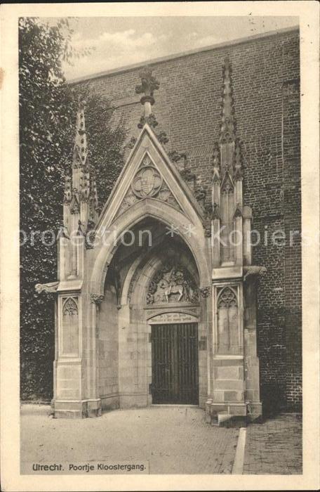Utrecht Poortje Kloostergang