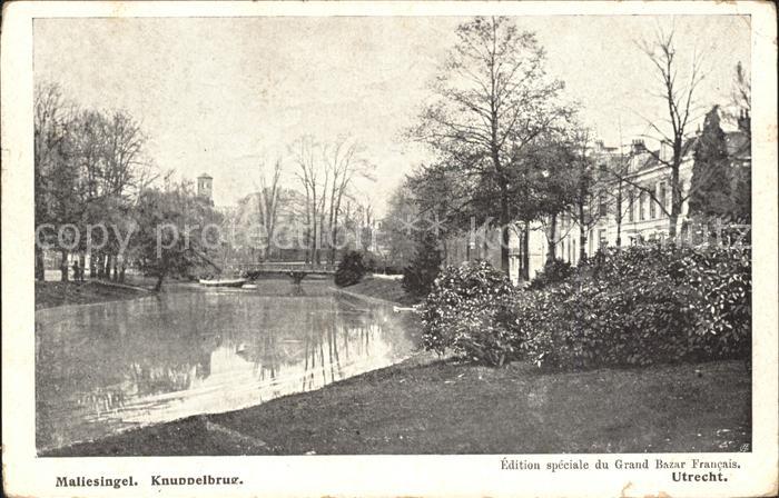 Utrecht Maliesingel Knuppelbrug