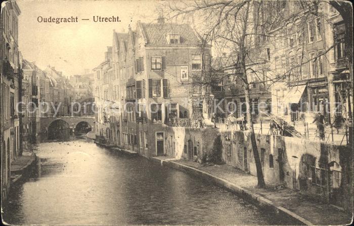 Utrecht Oudegracht Kanal