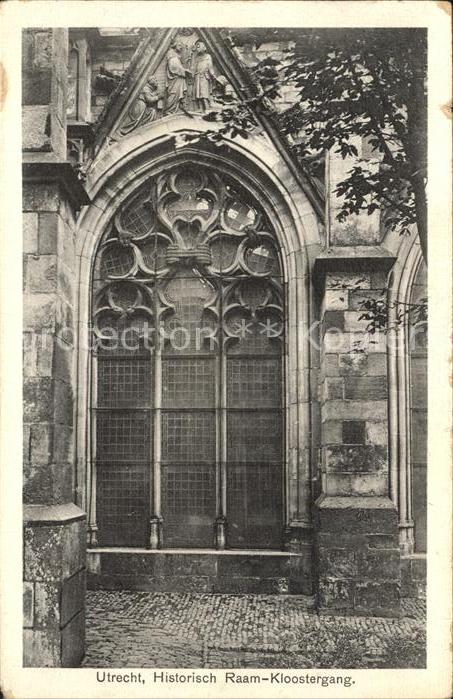Utrecht Historisch Raam Kloostergang