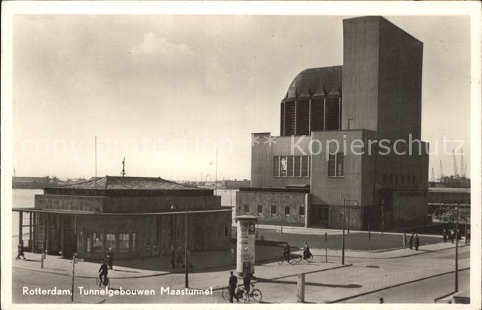 Rotterdam Tunnelgebouwen Maastunnel