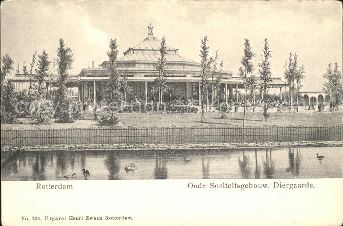 Rotterdam Oude Sociteitsgebouw Diergaarde