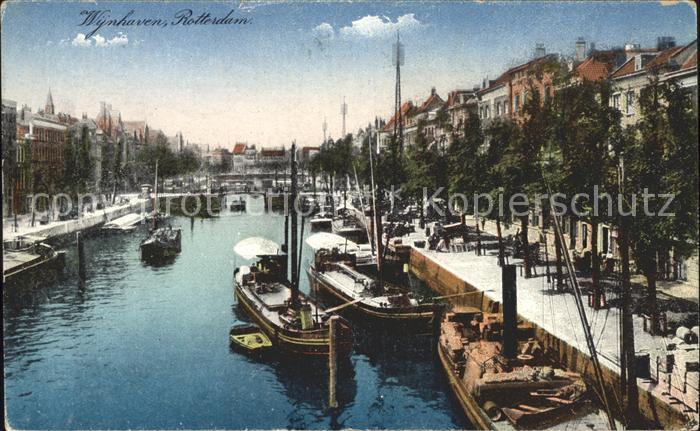 Rotterdam Wijnhaven Hafen Schiff