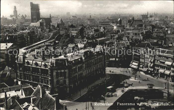 Rotterdam Panorama Witte Huis