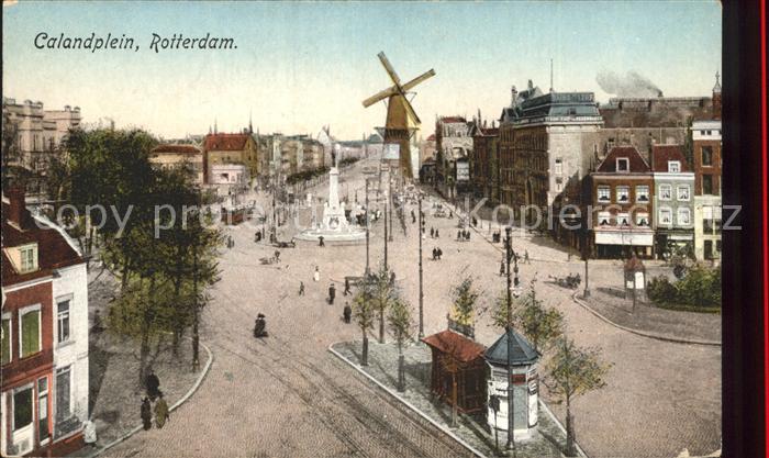 Rotterdam Calandplein Windmuehle