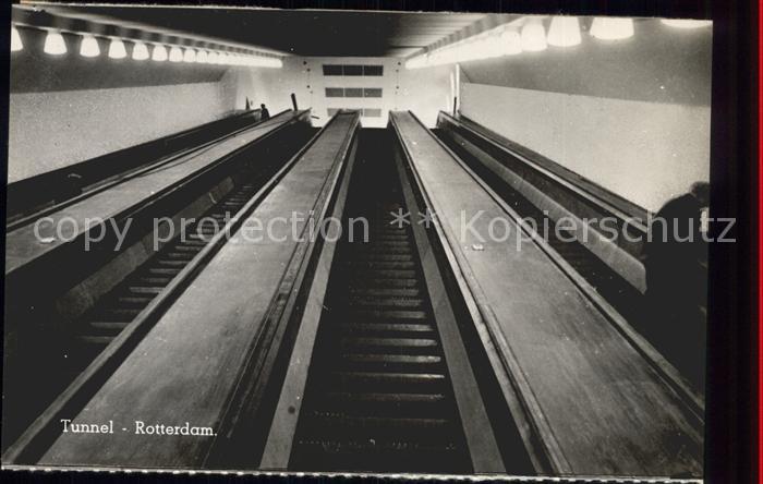 Rotterdam Tunnel Rolltreppe