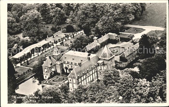 Delden Kasteel Twickel Schloss Fliegeraufnahme
