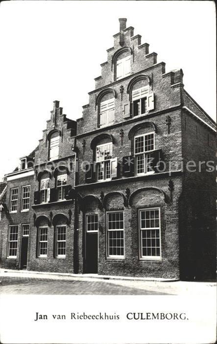 Culemborg Jan van Riebeeckhuis Giebel