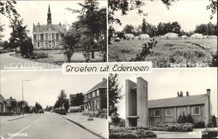 Ederveen Kasteel Bruinehorst Camping Kerk Hoofdw
