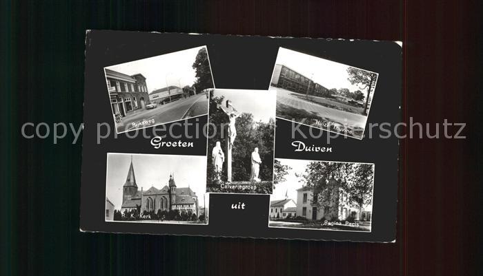 Duiven Rijksweg Huize Thuvine Regina Pacis Kerk Calvariegroep