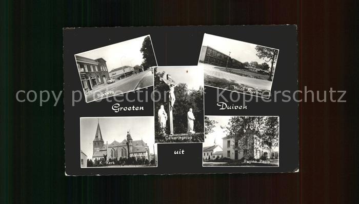 Duiven Rijksweg Huize Thuvine Regina Pacis Kerk Calvariegroep