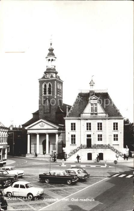 Roosendaal St Janskerk met Oud Raadhuis