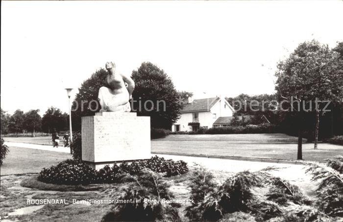 Roosendaal Bevrijdingsmonument in Burg. Coenenpark Denkmal