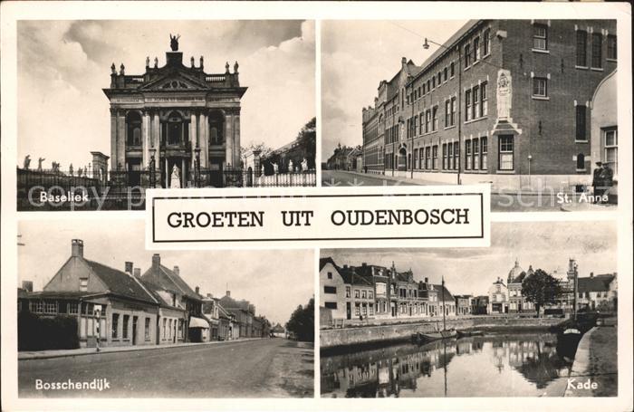 Oudenbosch Baseliek Pensionaat St Anna Bosschendijk Kade