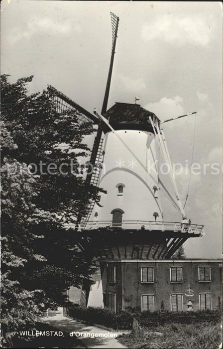 Willemstad Niederlande Orangemolen Muehle