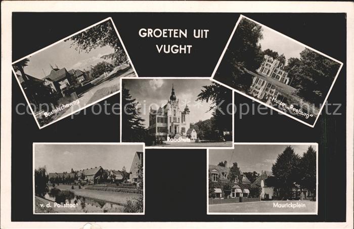 Vught Boxtelscheweg Huize Reeburg Maurickplein Raadhuis Pollstraat
