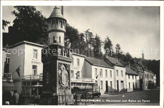 Valkenburg aan de Geul Monument met Ruine en Toren