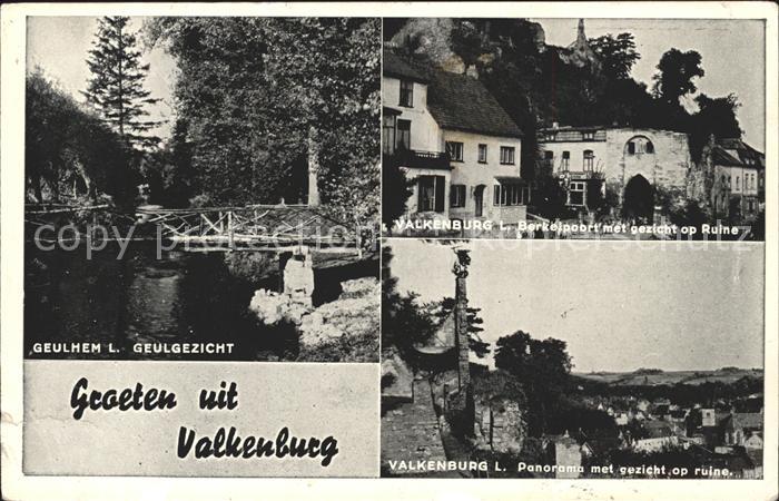 Valkenburg aan de Geul Geulhem Geulgezicht Berkelpoort Ruine P