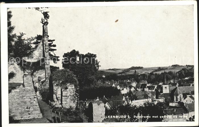 Valkenburg aan de Geul Panorama met Ruine